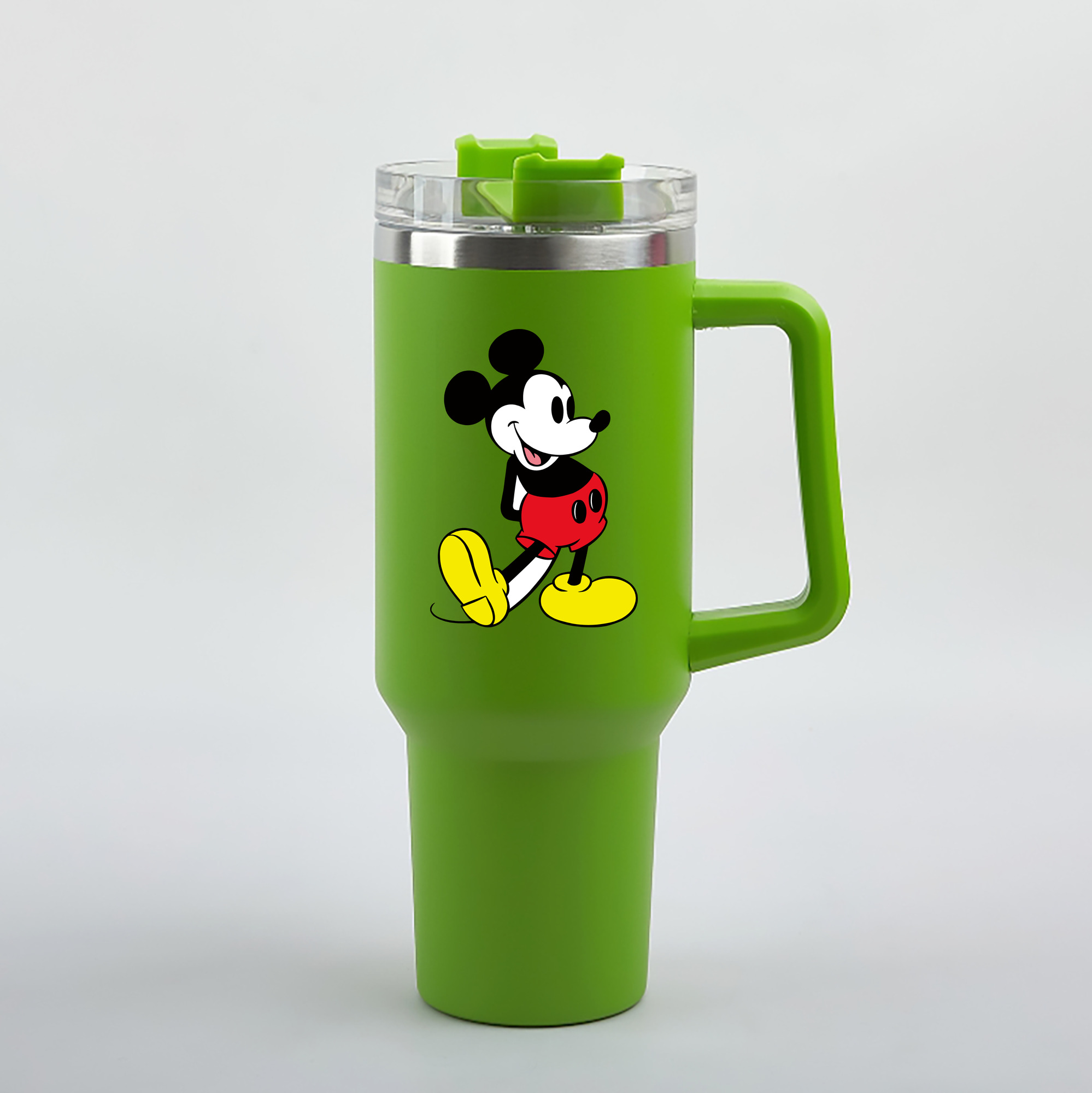 （画像用） ミッキーマウス Mickey Mouse 1200mL車用タンブラー（カラープリント）